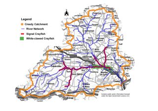 2024.04.05 Map Creedy Catchment